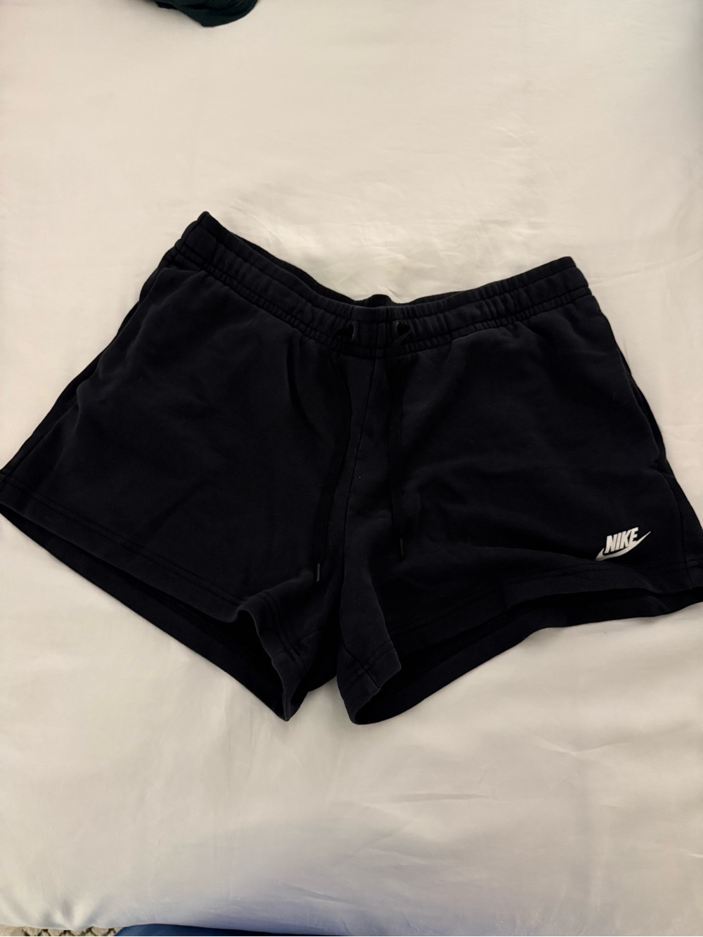 Nike Black Women's Athletic Shorts with Logo